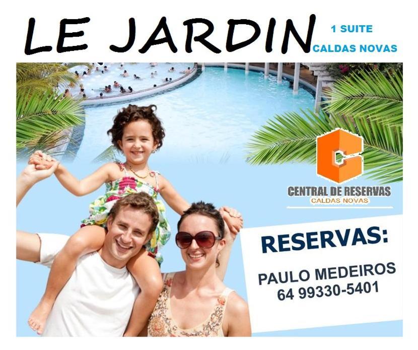 Le Jardin Hotel Com Promocao Em Outros Parques Caldas Novas Exterior foto