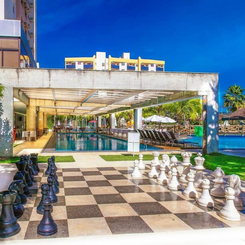 Le Jardin Hotel Com Promocao Em Outros Parques Caldas Novas Exterior foto